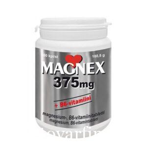Витамины с магнием Magnex 375 mg + B6 180 таблеток