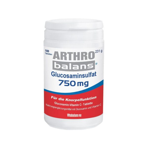 Витамины Arthro balans Glukosamin 750mg 180таблеток