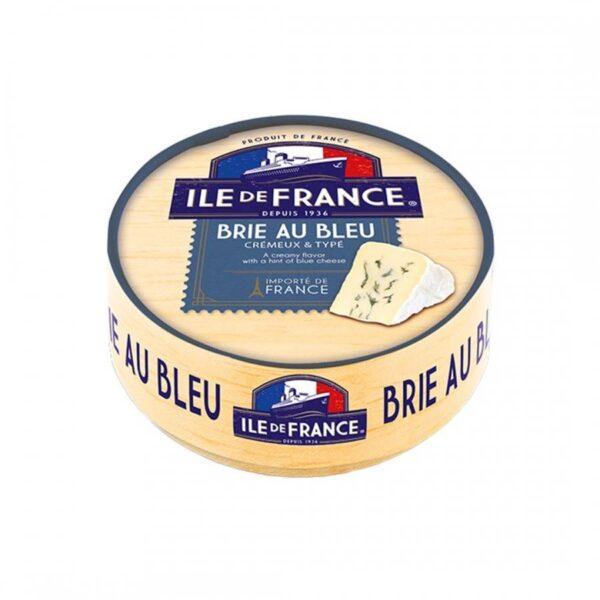 Бри с голубой плесенью Иль де Франс Brie au Bleu Ile de France 125г
