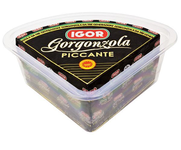 Сыр с плесенью Горгонзолла Gorgonzolla Piccante Igor Цена за 100г