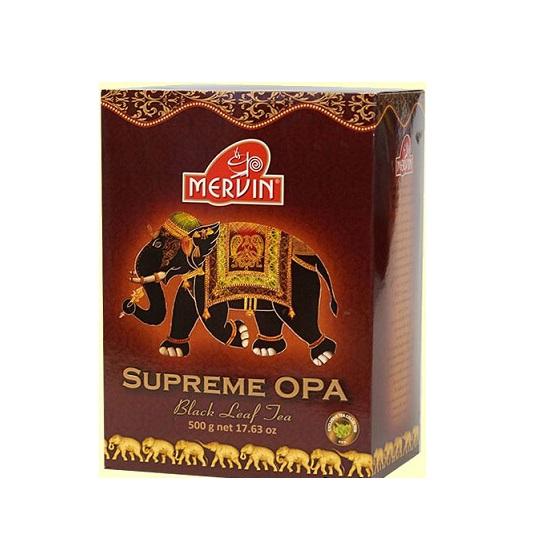 Чай чёрный крупнолистовой Mervin Supreme OPA 500 гр